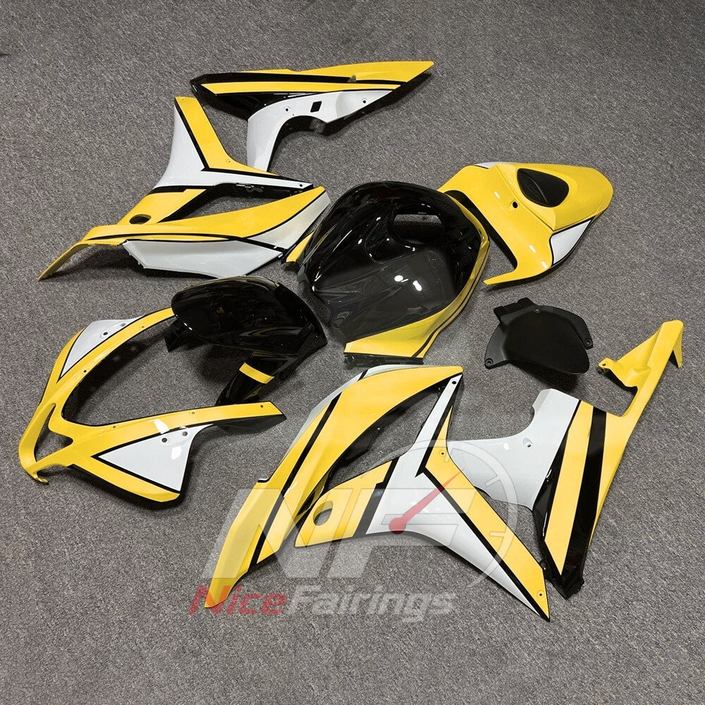 Replacement Injection-Molded Bodywork Set Fits 2007-2008 Honda CBR600RR F5 | NiceFairings - front angle image