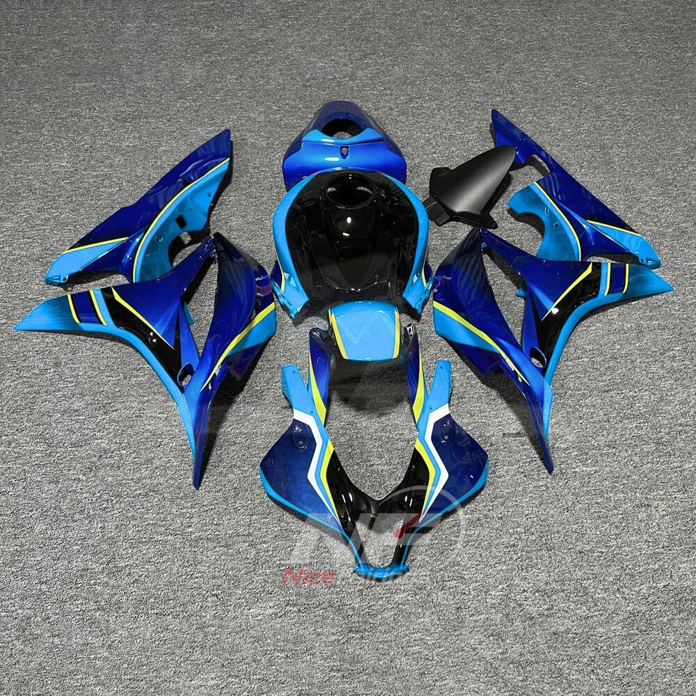 Replacement Blue Cowling Panel Set Fits Honda CBR600RR F5 2007-2008 | NiceFairings - main product image