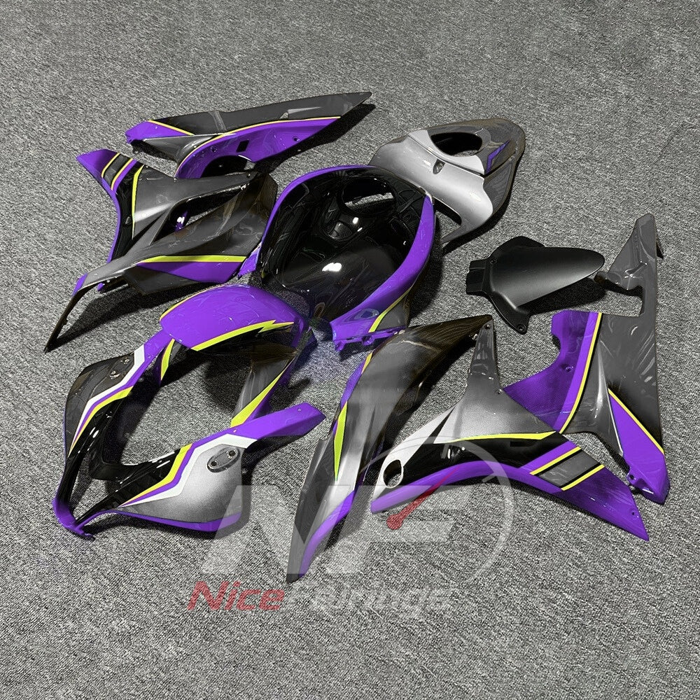Painted Purple Sportbike Bodywork Set Fits 2007-2008 Honda CBR600RR F5 | NiceFairings - front angle image