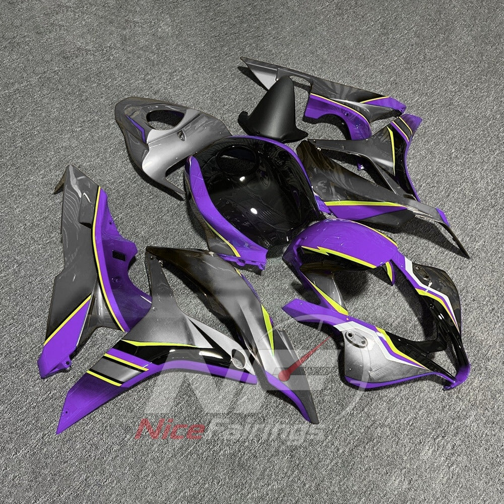 Painted Purple Sportbike Bodywork Set Fits 2007-2008 Honda CBR600RR F5 | NiceFairings - side angle image