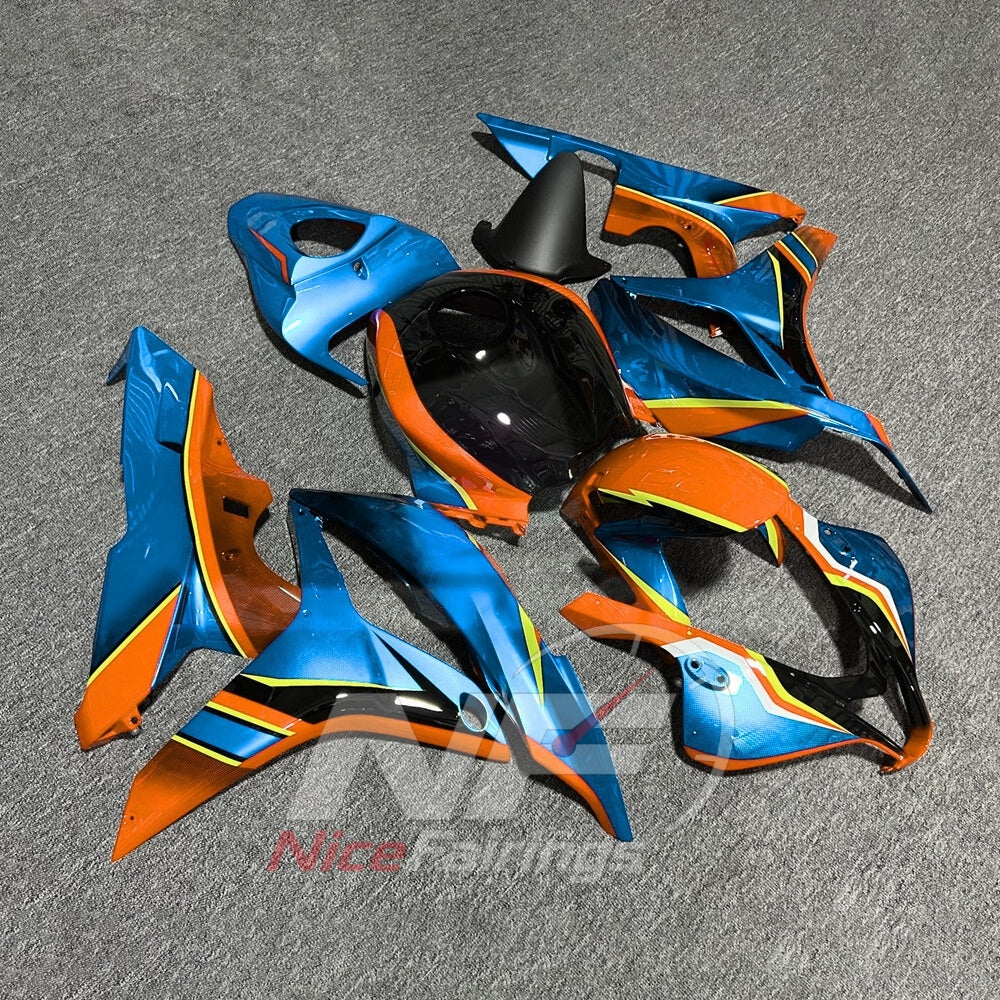 Injection-Molded Cowling Set Fits Honda CBR600RR F5 2007-2008 | NiceFairings - side angle image