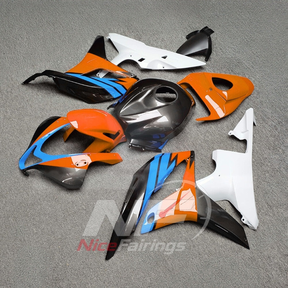 Painted ABS Motorcycle Fairings Compatible with Honda CBR600RR F5 2007-2008 | NiceFairings - front angle image
