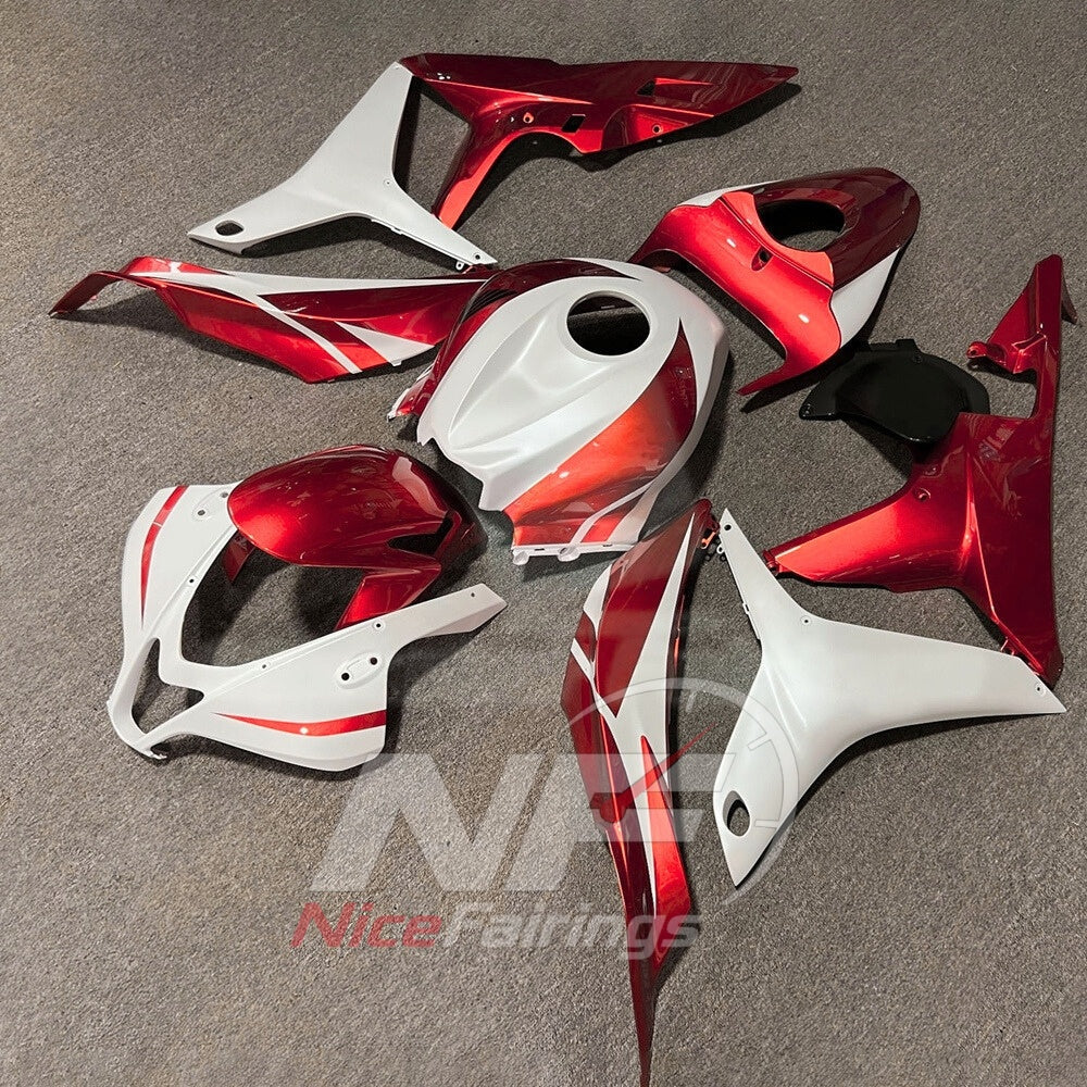 Aftermarket ABS Cowling Panels Compatible with 2007-2008 Honda CBR600RR F5 | NiceFairings - front angle image