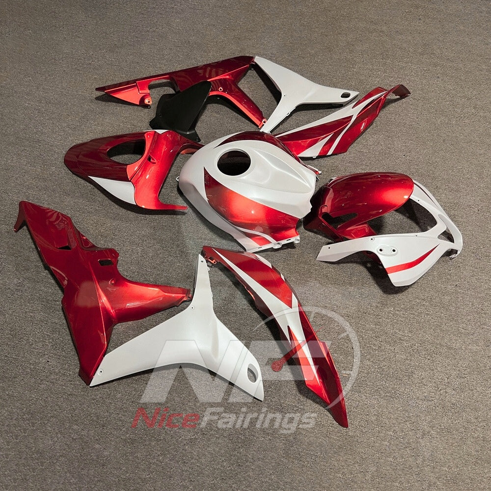Aftermarket ABS Cowling Panels Compatible with 2007-2008 Honda CBR600RR F5 | NiceFairings - side angle image