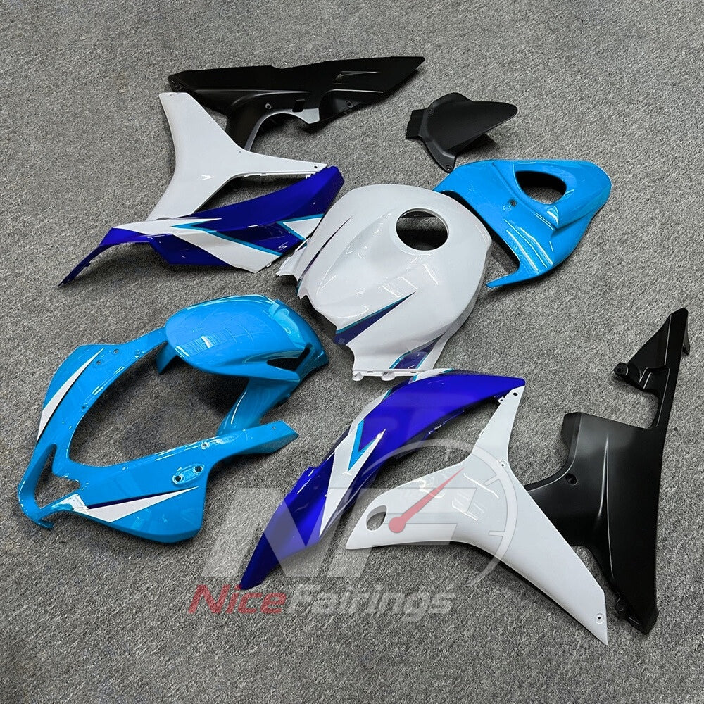 ABS Injection Fairing Kit Fits 2007-2008 Honda CBR600RR F5 | NiceFairings - front angle image