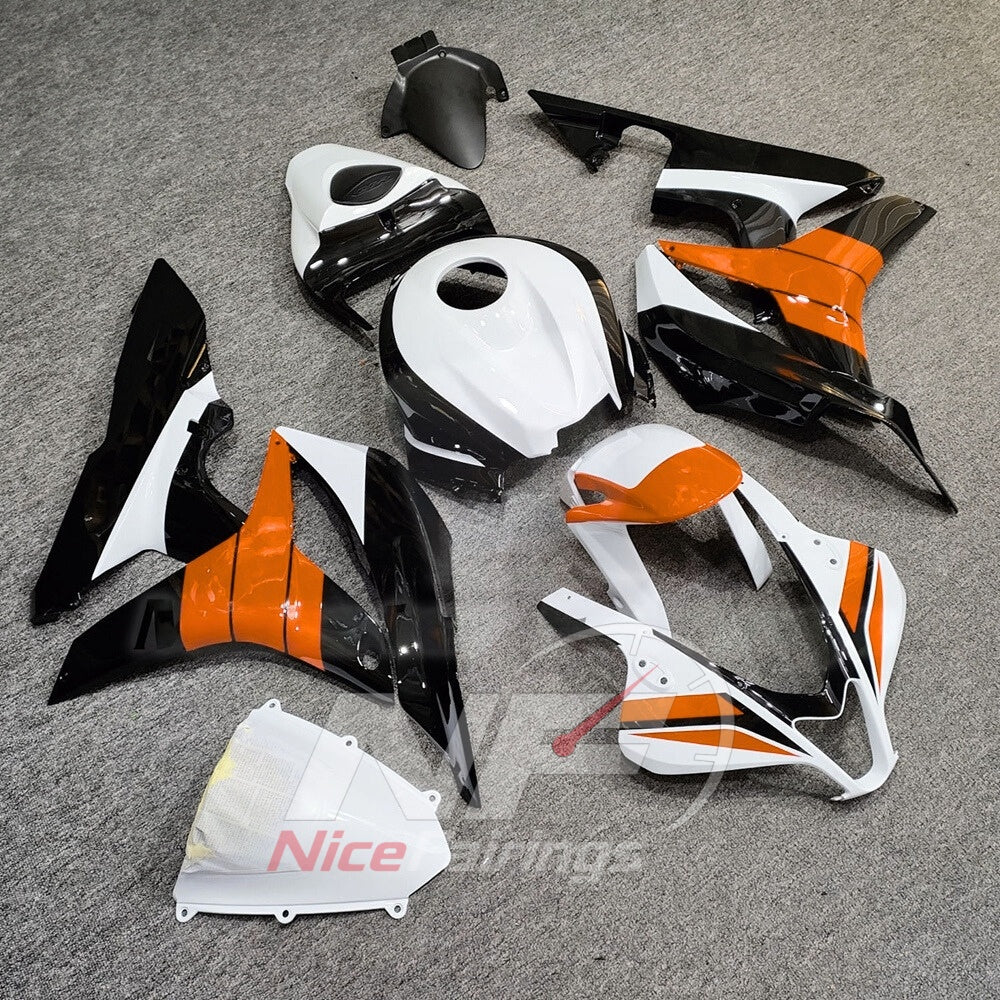 Custom-Painted Injection-Molded Fairing Set Fits Honda CBR600RR F5 2007-2008 | NiceFairings - side angle image