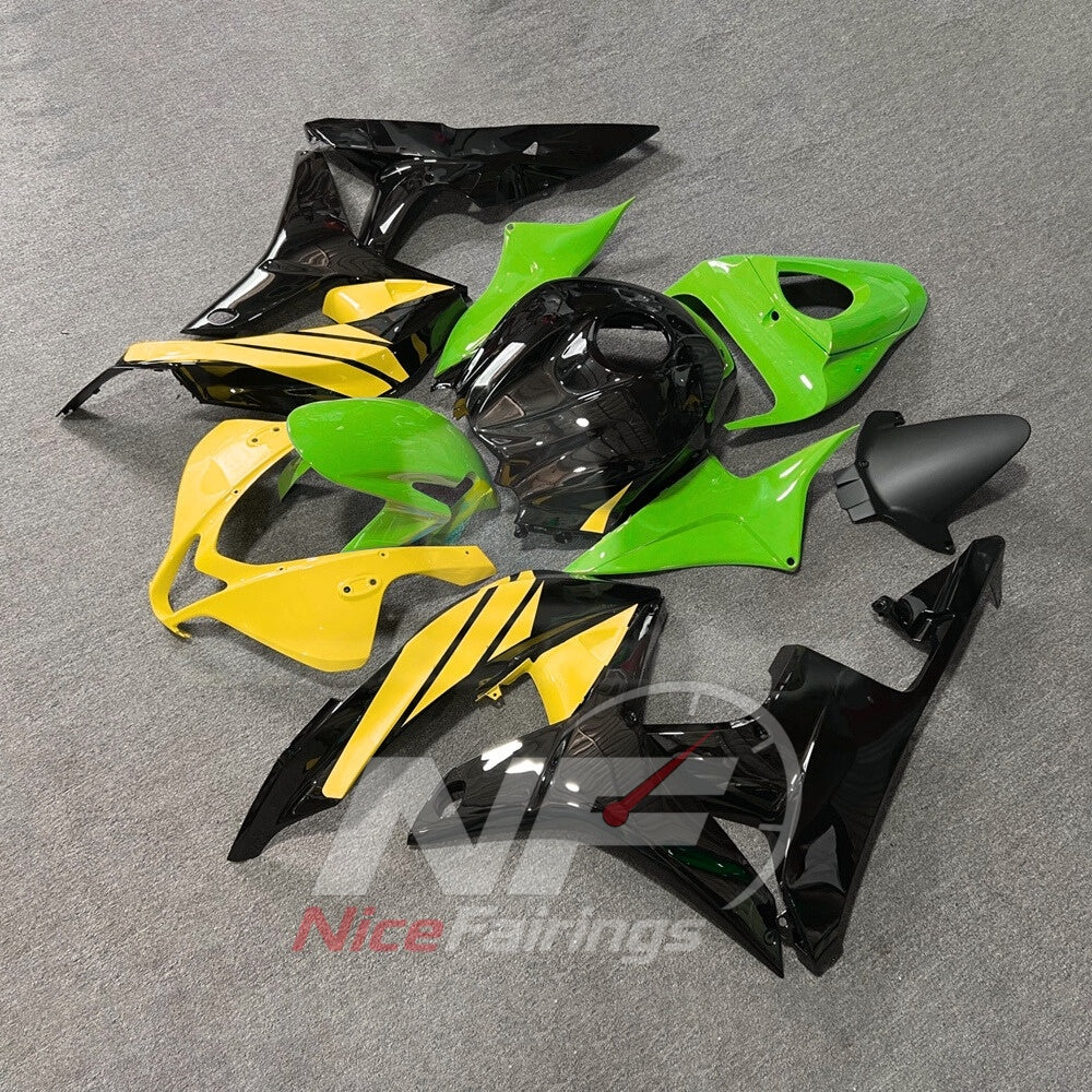 ABS Fairing Panel Kit Fits Honda CBR600RR F5 2007-2008 | NiceFairings - front angle image