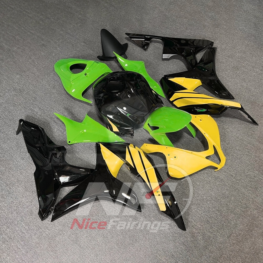 ABS Fairing Panel Kit Fits Honda CBR600RR F5 2007-2008 | NiceFairings - side angle image