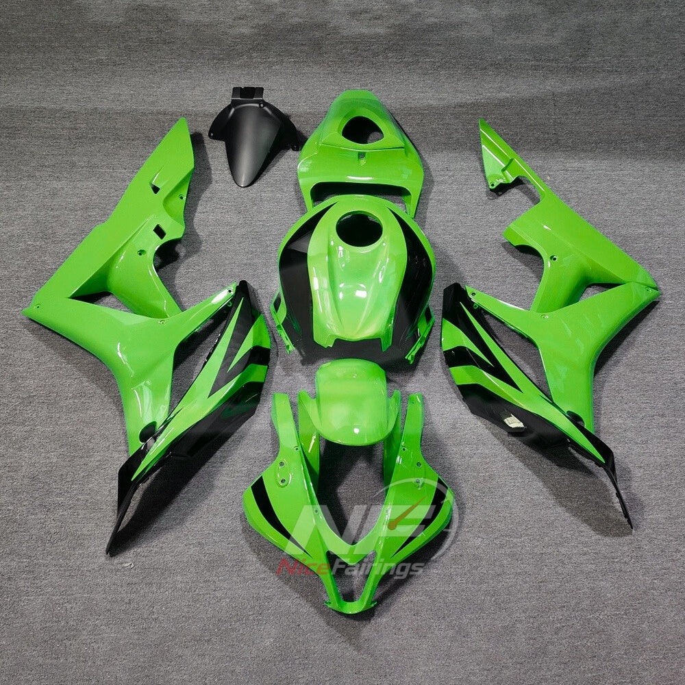 Aftermarket Green Sportbike Fairing Set Fits Honda CBR600RR F5 2007-2008 | NiceFairings - main product image
