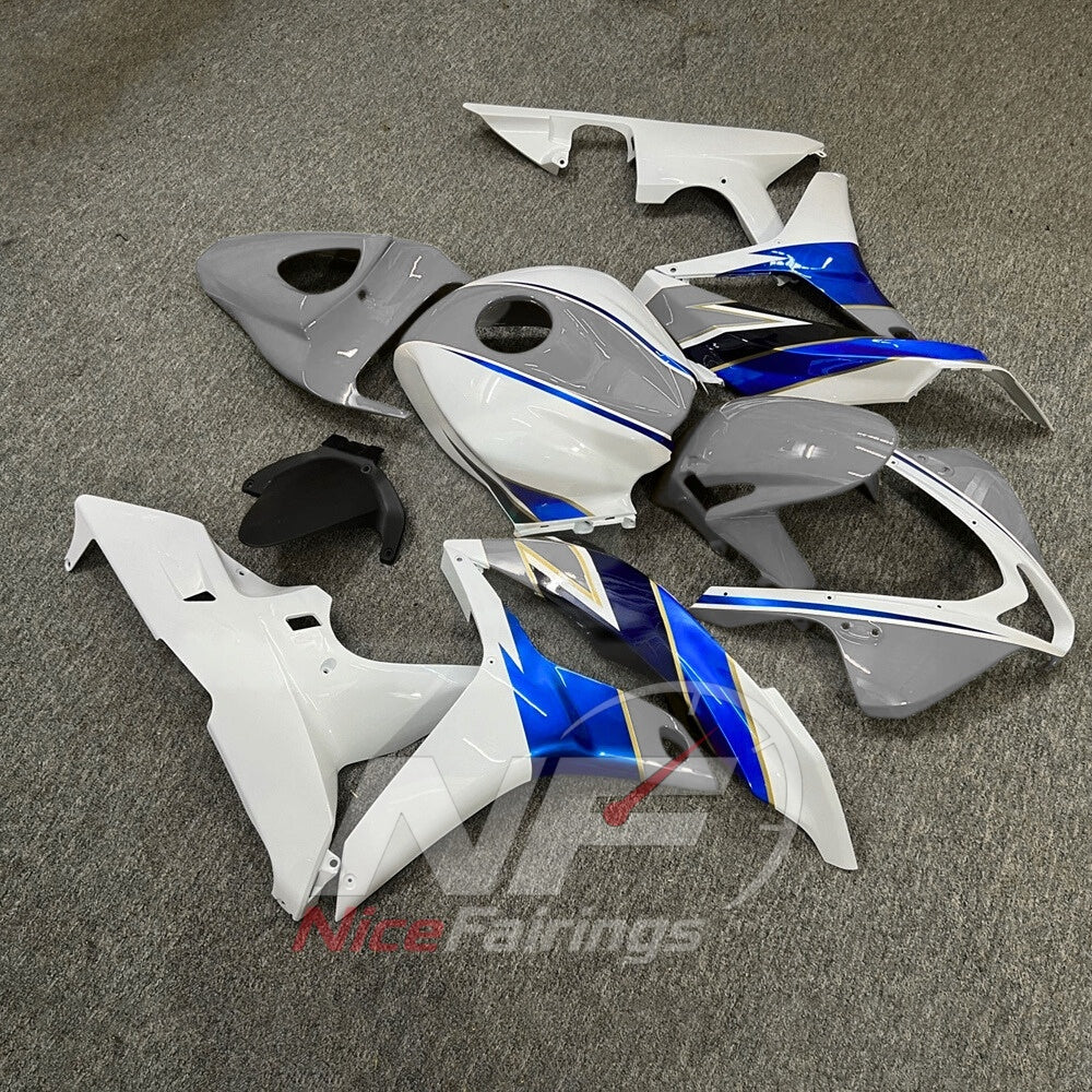 Painted ABS Plastic Fairing Set Fits 2007-2008 Honda CBR600RR F5 | NiceFairings - side angle image
