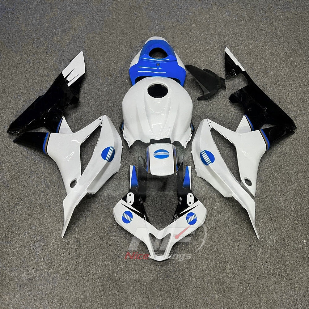 Custom-Painted White Replacement Body Panels Compatible with 2007-2008 Honda CBR600RR F5 | NiceFairings - main product image