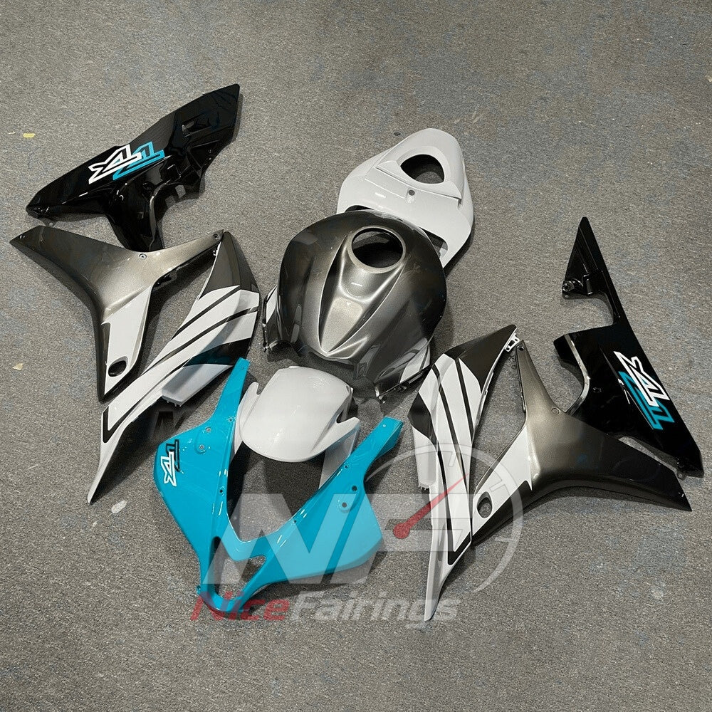 Replacement ABS Cowling Panels Compatible with 2007-2008 Honda CBR600RR F5 | NiceFairings - front angle image