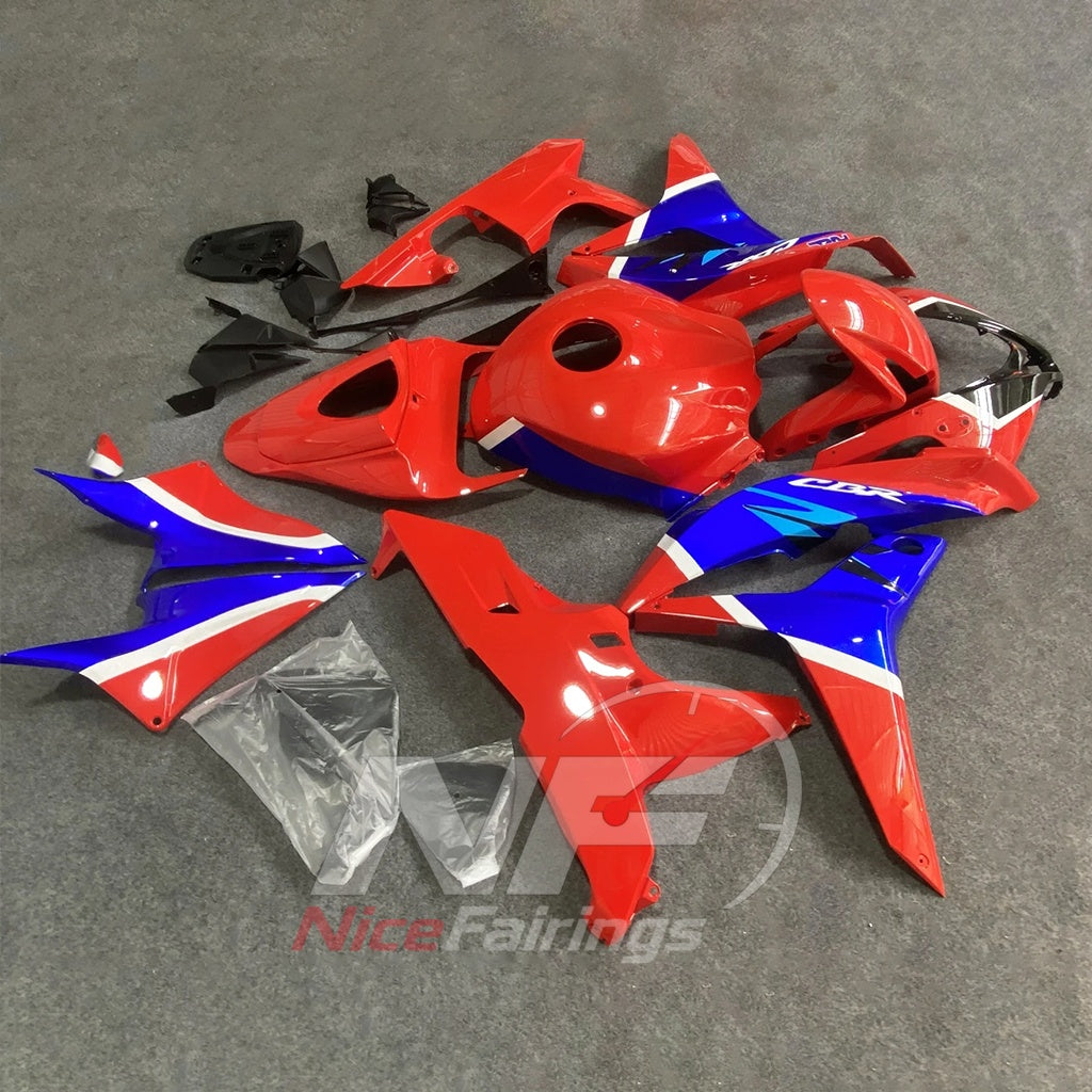 Replacement ABS Cowling Set Fits 2007-2008 Honda CBR600RR F5 | NiceFairings - front angle image