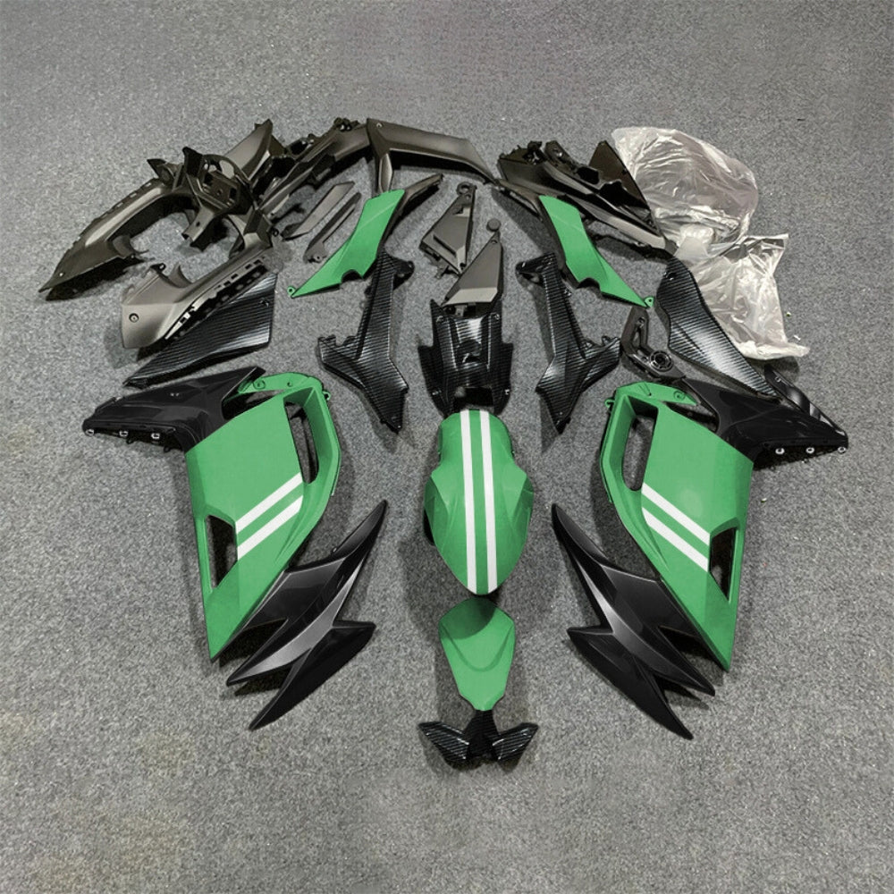 For KAWASAKI Ninja 650 ER-6F 2020-2026 Green Black Injection Molded Fairing Kit Bodywork Set | NiceFairings - main product image