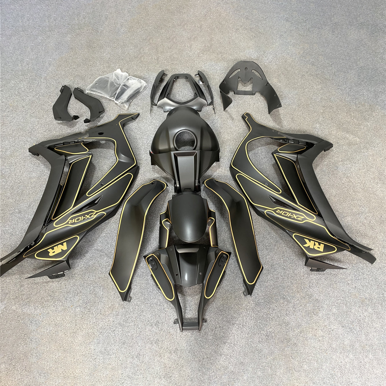 For Ninja ZX10R 2011-2015 Full Motorcycle Bodywork Kit | NiceFairings - paint design NO.1 option image