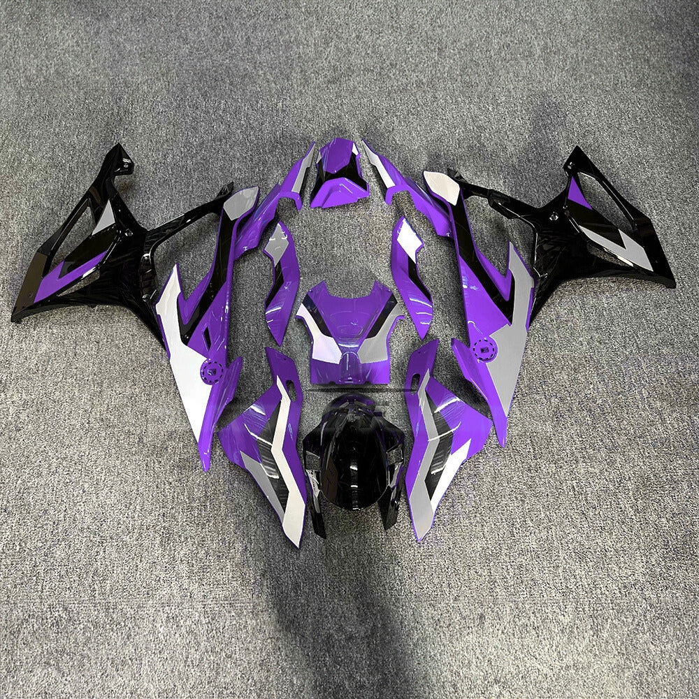 For BMW S1000RR 2019-2022 M Motorsport Full Fairing Kit, Painted ABS Motorcycle Plastics | NiceFairings - main product image