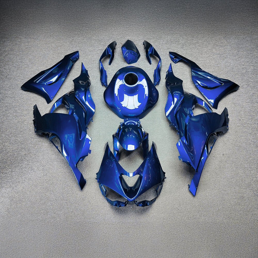 For Kawasaki Ninja ZX-6R 636 2024-2025 Custom Fairings Lime Green Tank Cover | NiceFairings - main product image