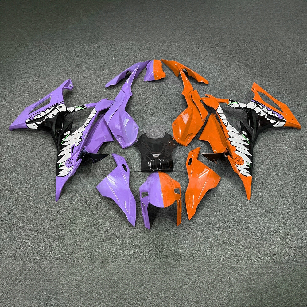 For BMW S1000RR 2019-2022 Orange Black Sportbike Fairings, Custom ABS Bodywork And Replacement Plastics | NiceFairings - main product image