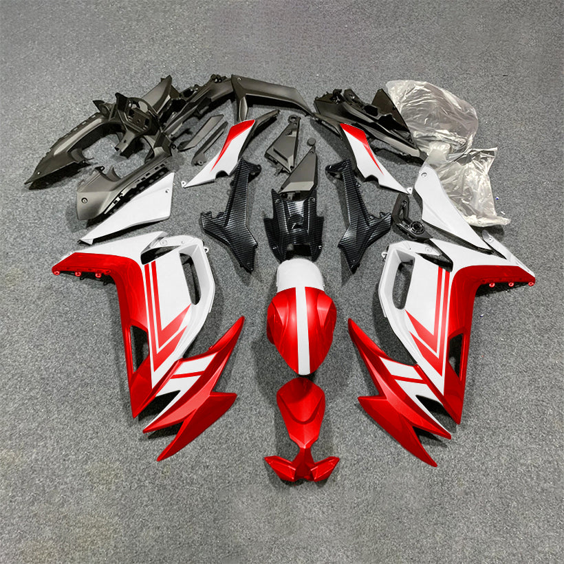 For KAWASAKI Ninja 650 ER-6F 2020-2026 Red Black ABS Fairing Kit Complete Bodywork Panels | NiceFairings - main product image