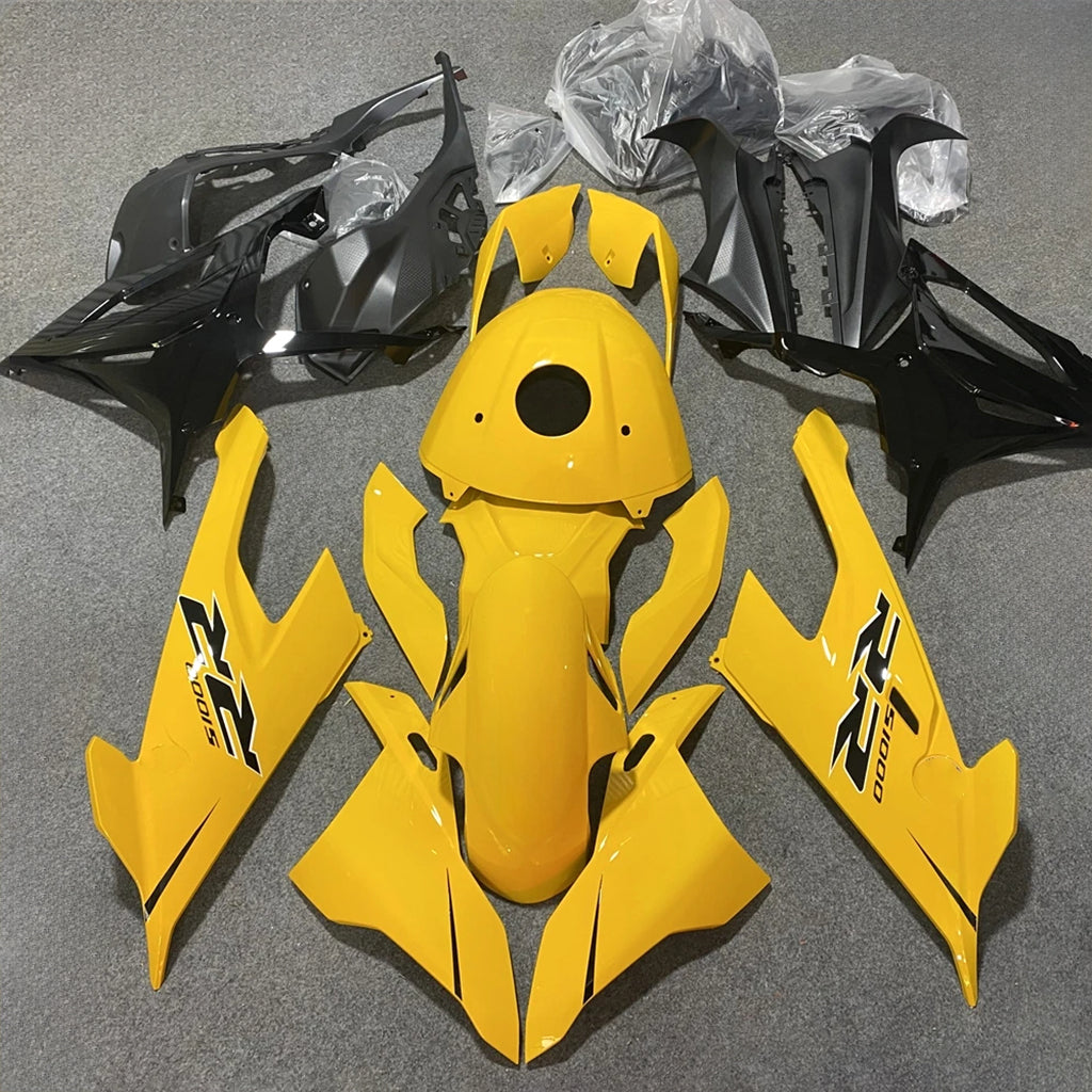 For BMW S1000RR 2019-2022 White Black Sportbike Fairings, Custom ABS Bodywork And Replacement Plastics | NiceFairings - main product image