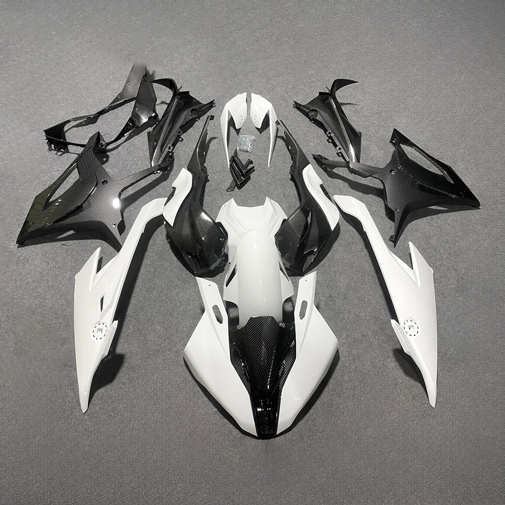 For BMW S1000RR 2019-2022 Blue Silver Custom Fairings, ABS Replacement Plastics Full Body Kit | NiceFairings - main product image