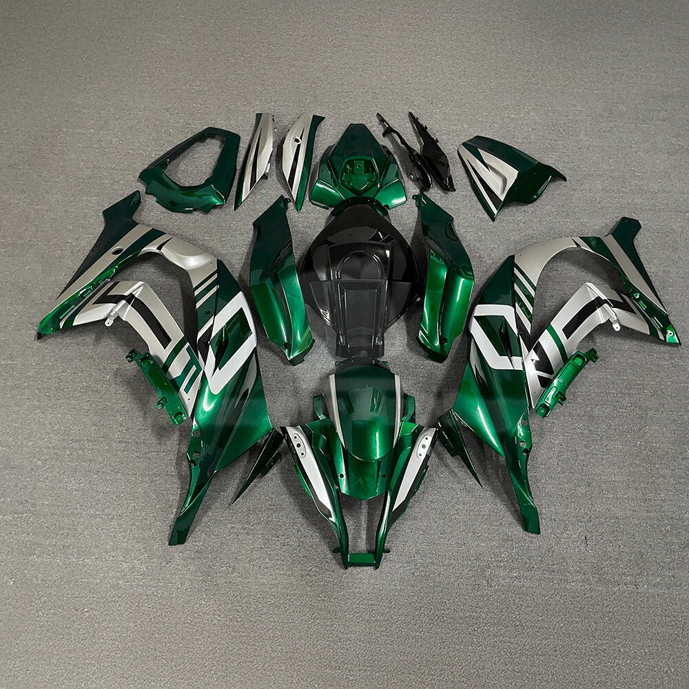 For KAWASAKI ZX10R 2011-2015 Custom Sportbike Fairings | NiceFairings - paint design NO.1 option image