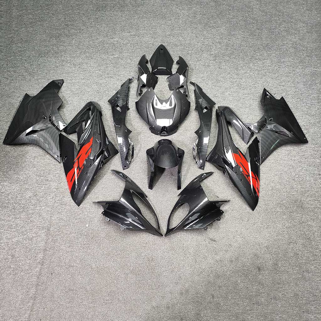 For BMW S1000RR 2017-2018 Orange Black Performance Edition Custom Fairings, ABS Replacement Plastics Full Body Kit | NiceFairings - paint design NO.2 option image