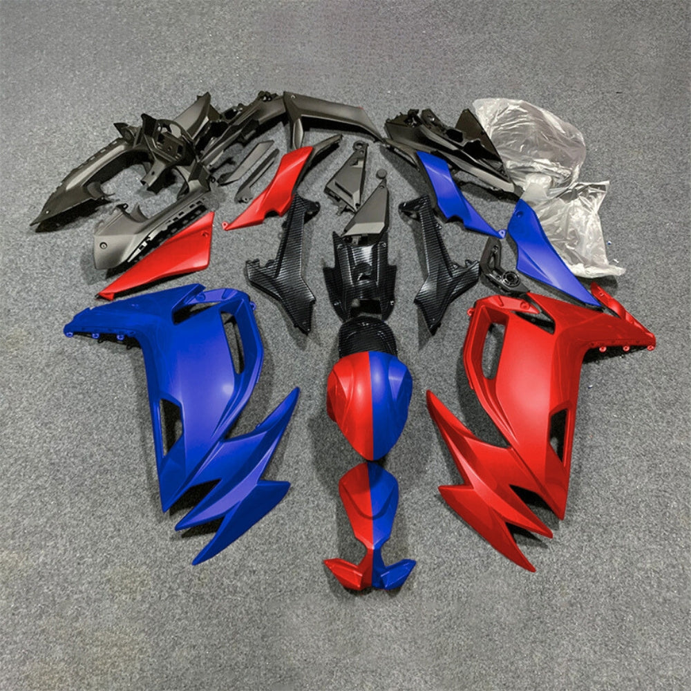 For KAWASAKI Ninja 650 ER-6F 2020-2026 Red Black ABS Fairing Kit Complete Bodywork Panels | NiceFairings - main product image