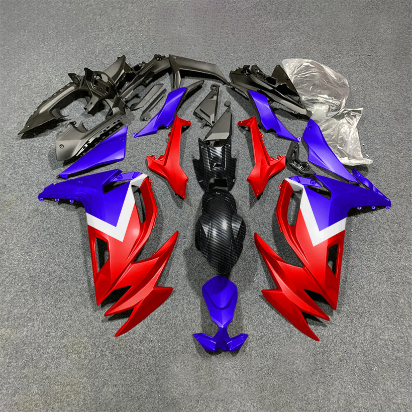 For KAWASAKI Ninja 650 ER-6F 2020-2026 Red Black Custom Painted Motorcycle Fairings Kit | NiceFairings - main product image