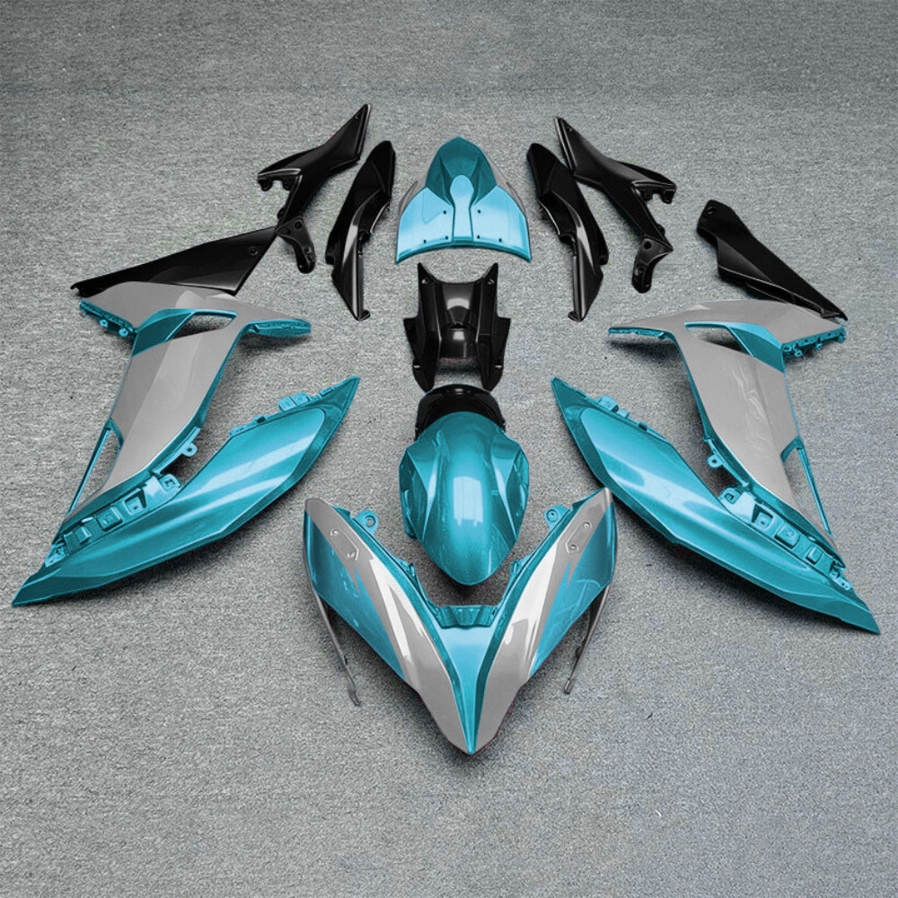 Ninja 650 ER-6F 2017-2019 Custom Painted Fairings Style 42 | NiceFairings - main product image