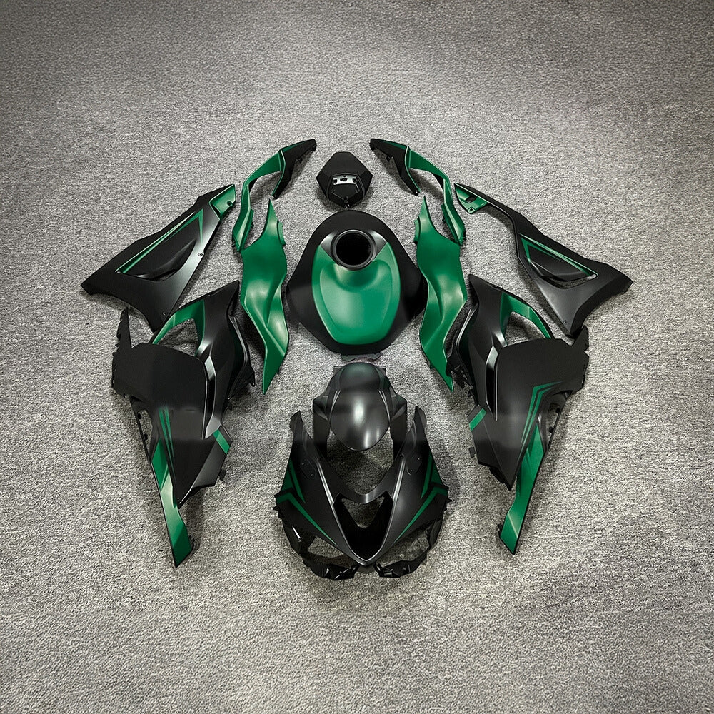 For Kawasaki ZX6R 636 2024-2025 ABS Fairing Kit Grey Red Tank Cover | NiceFairings - main product image