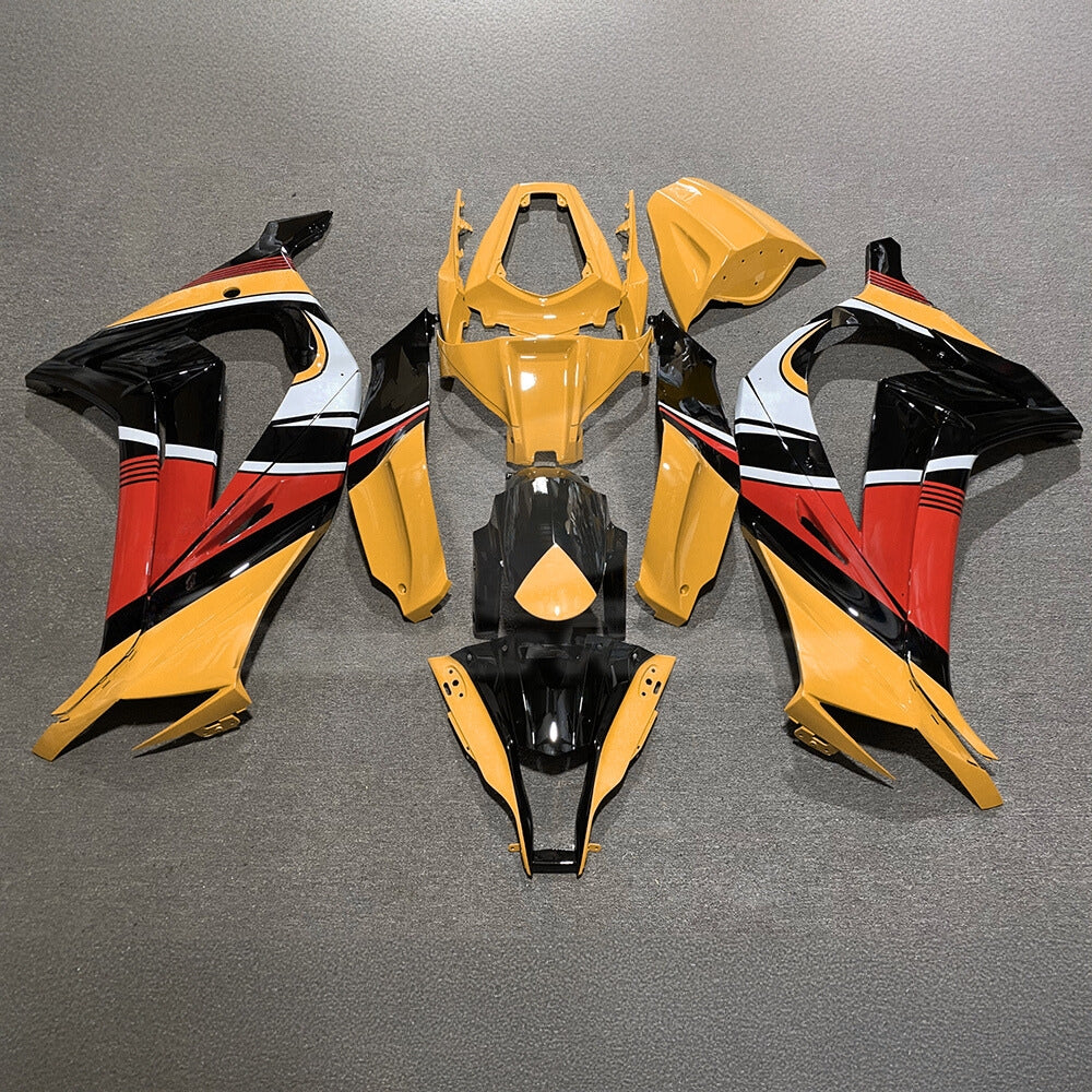 Ninja ZX10R 2011-2015 ABS Body Panels Fairing Set | NiceFairings - paint design NO.1 option image