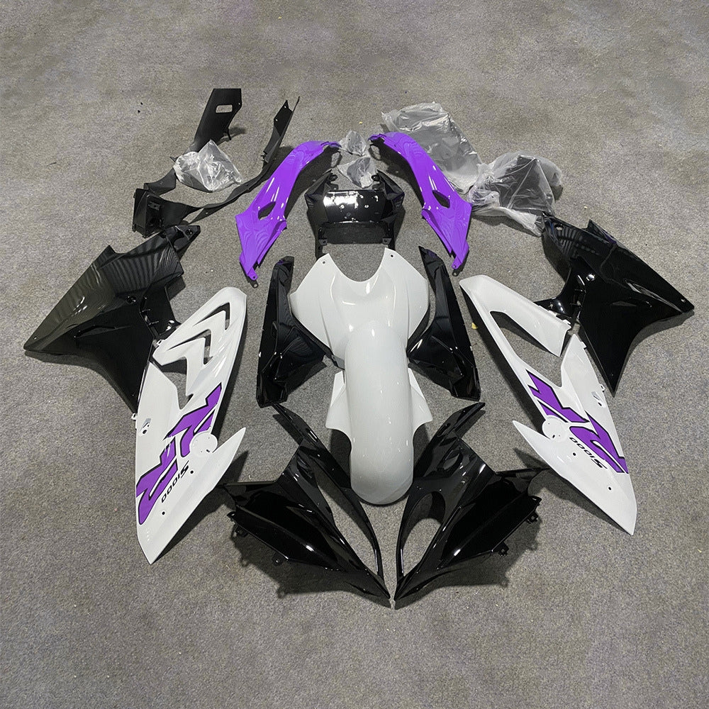 For BMW S1000RR 2017-2018 M Motorsport Standard No Tank Cover Full Fairing Kit, Painted ABS Motorcycle Plastics | NiceFairings - main product image