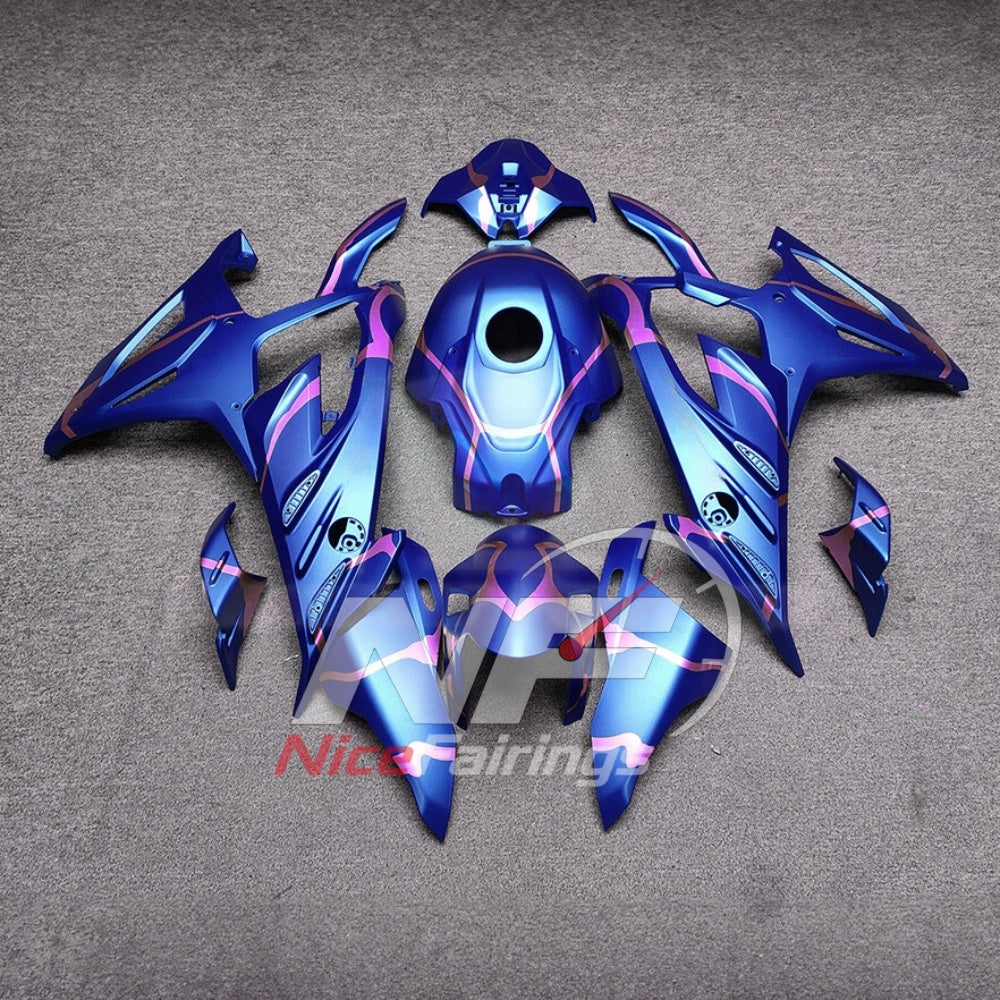 For BMW S1000RR 2023-2024 Red Black Custom Fairings with ABS Sportbike Plastics and Full Body Kit | NiceFairings - paint design NO.2 option image