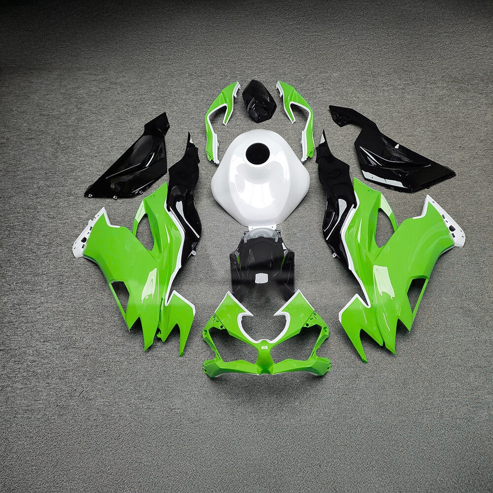 For Kawasaki ZX-6R 636 2019-2023 Replacement Fairing Set Blue Silver Premium Edition | NiceFairings - main product image