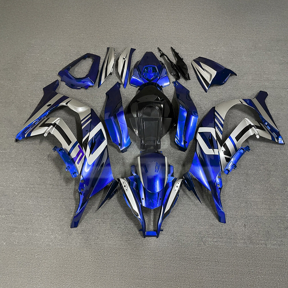 Ninja ZX10R 2011-2015 ABS Body Panels Fairing Set | NiceFairings - paint design NO.1 option image