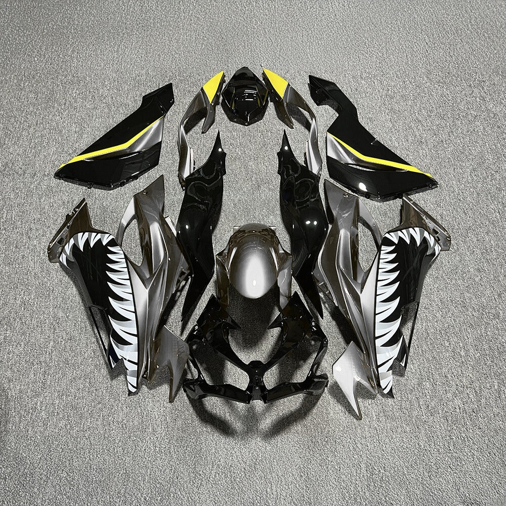 ZX6R 636 2019-2023 Painted Motorcycle Bodywork Red Black Tank Cover | NiceFairings - main product image