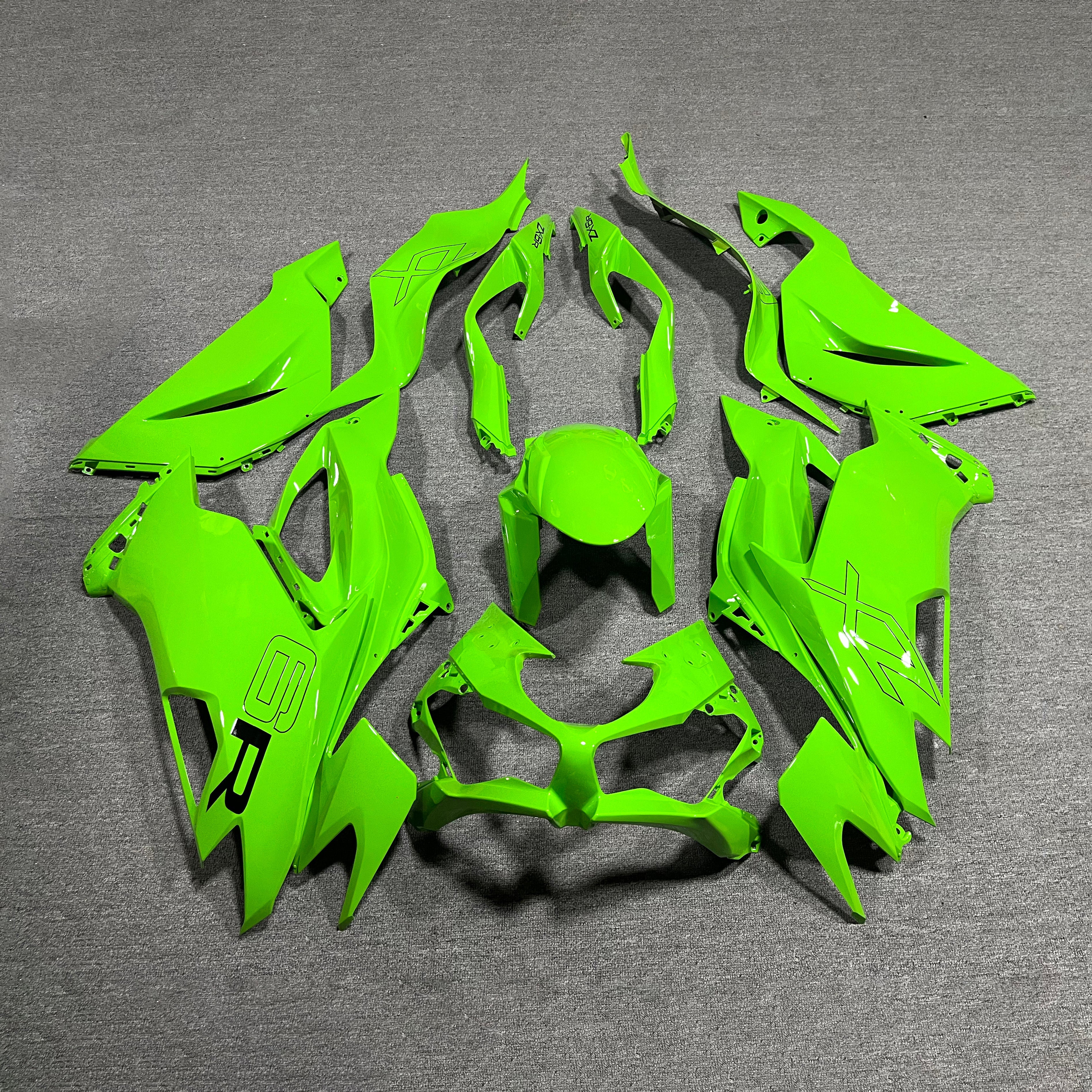Kawasaki ZX-6R 636 2019-2023 Replacement Fairing Set Aftermarket Panels | NiceFairings - main product image