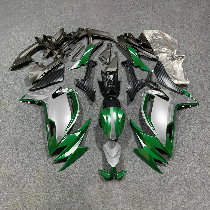 For KAWASAKI Ninja 650 ER-6F 2020-2026 Green Black Aftermarket ABS Fairing Kit Full Bodywork | NiceFairings - main product image