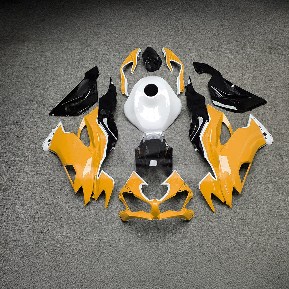 For Kawasaki Ninja ZX6R 636 2019-2023 Sportbike Plastics Orange Black Premium Edition | NiceFairings - main product image
