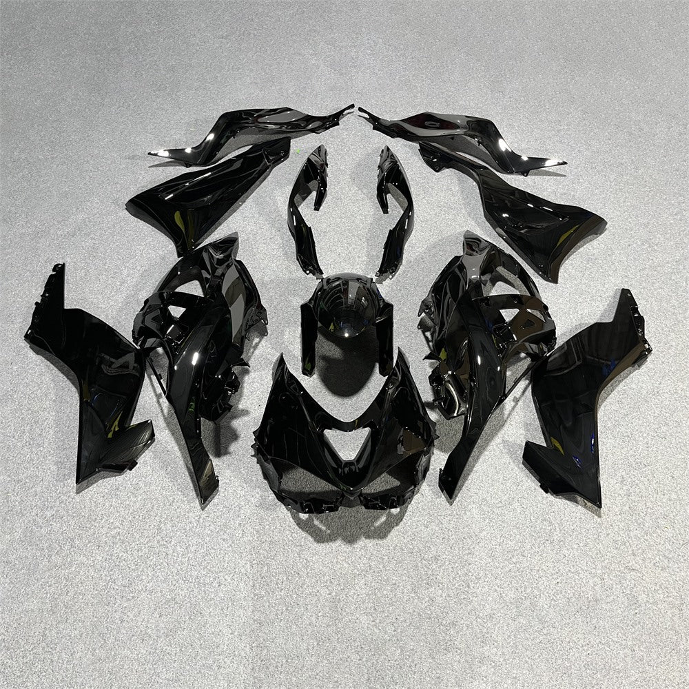 For Kawasaki ZX6R 636 2024-2025 ABS Fairing Kit Green Black | NiceFairings - main product image