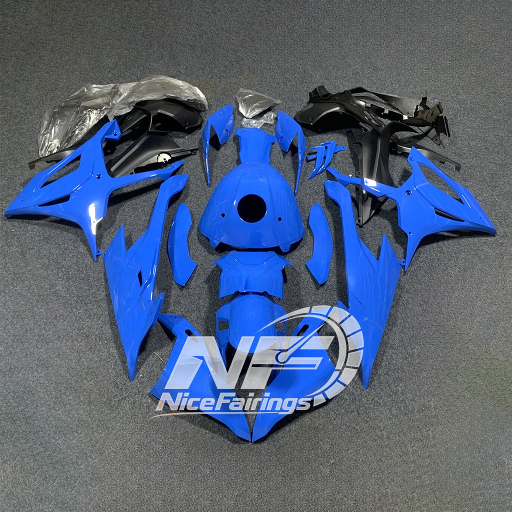 For BMW S1000RR 2019-2022 Gloss Black Custom Fairings, ABS Replacement Plastics Full Body Kit | NiceFairings - main product image