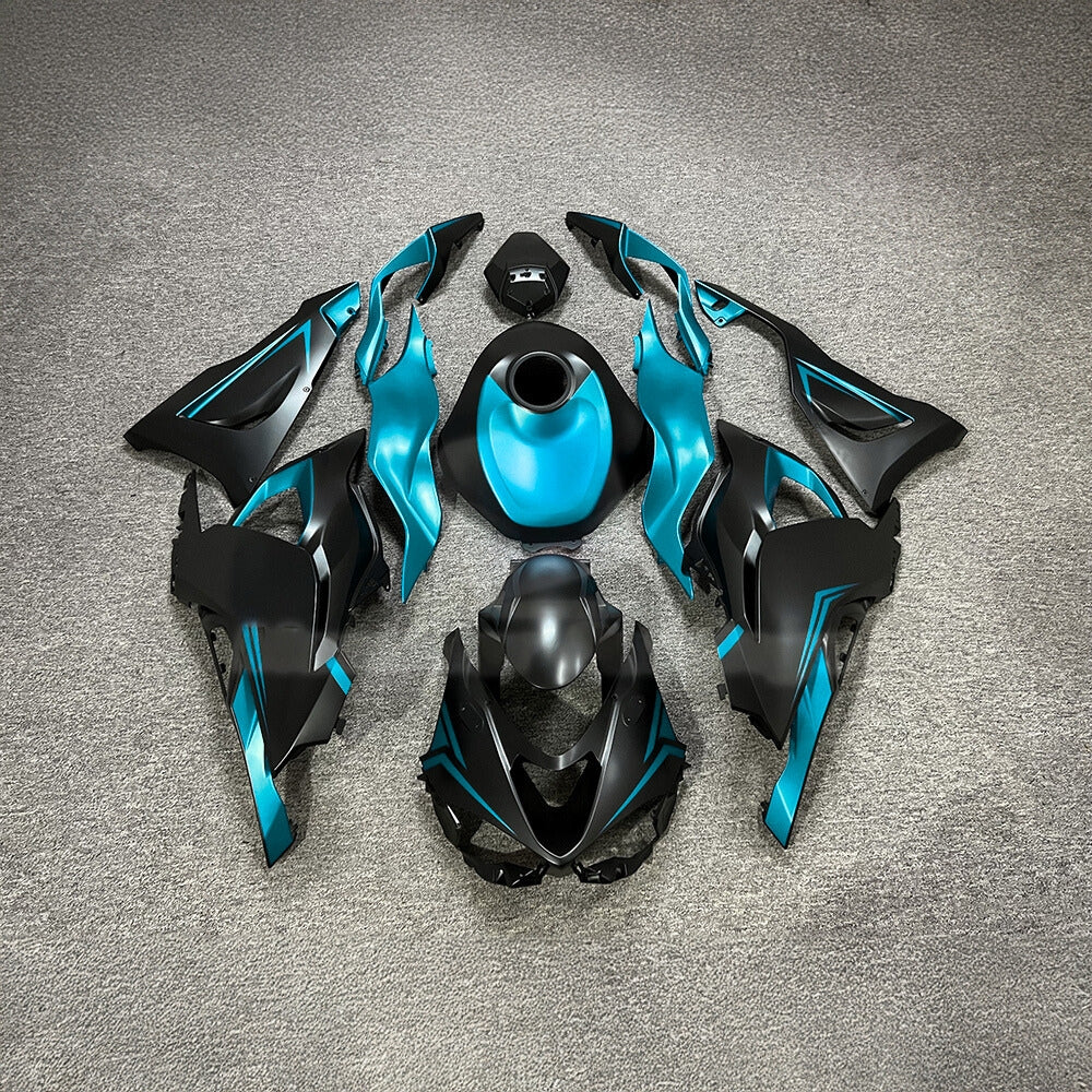 For Kawasaki Ninja ZX6R 636 2024-2025 Sportbike Plastics Orange Black Tank Cover | NiceFairings - main product image