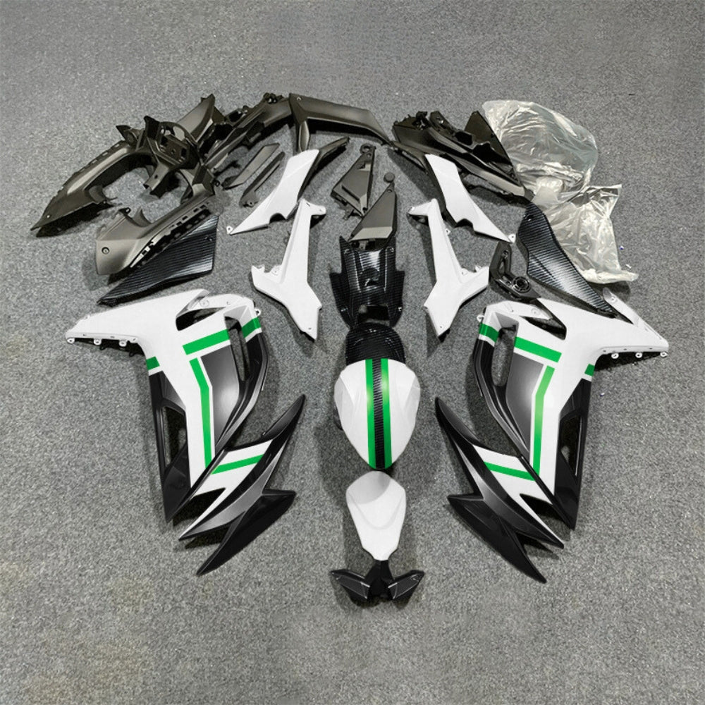 For KAWASAKI Ninja 650 ER-6F 2020-2026 Green Black Aftermarket ABS Fairing Kit Full Bodywork | NiceFairings - main product image
