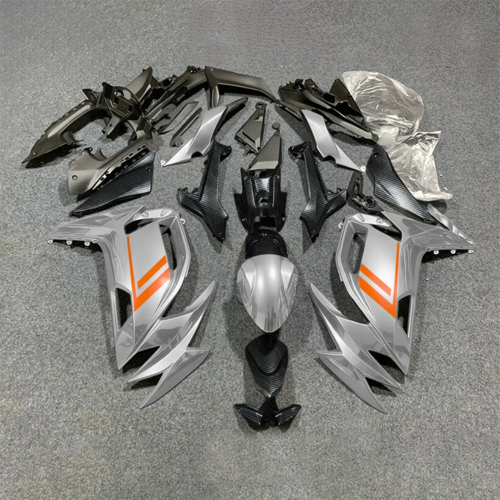 For KAWASAKI Ninja 650 ER-6F 2020-2026 Yellow Black Aftermarket ABS Fairing Kit Full Bodywork | NiceFairings - main product image