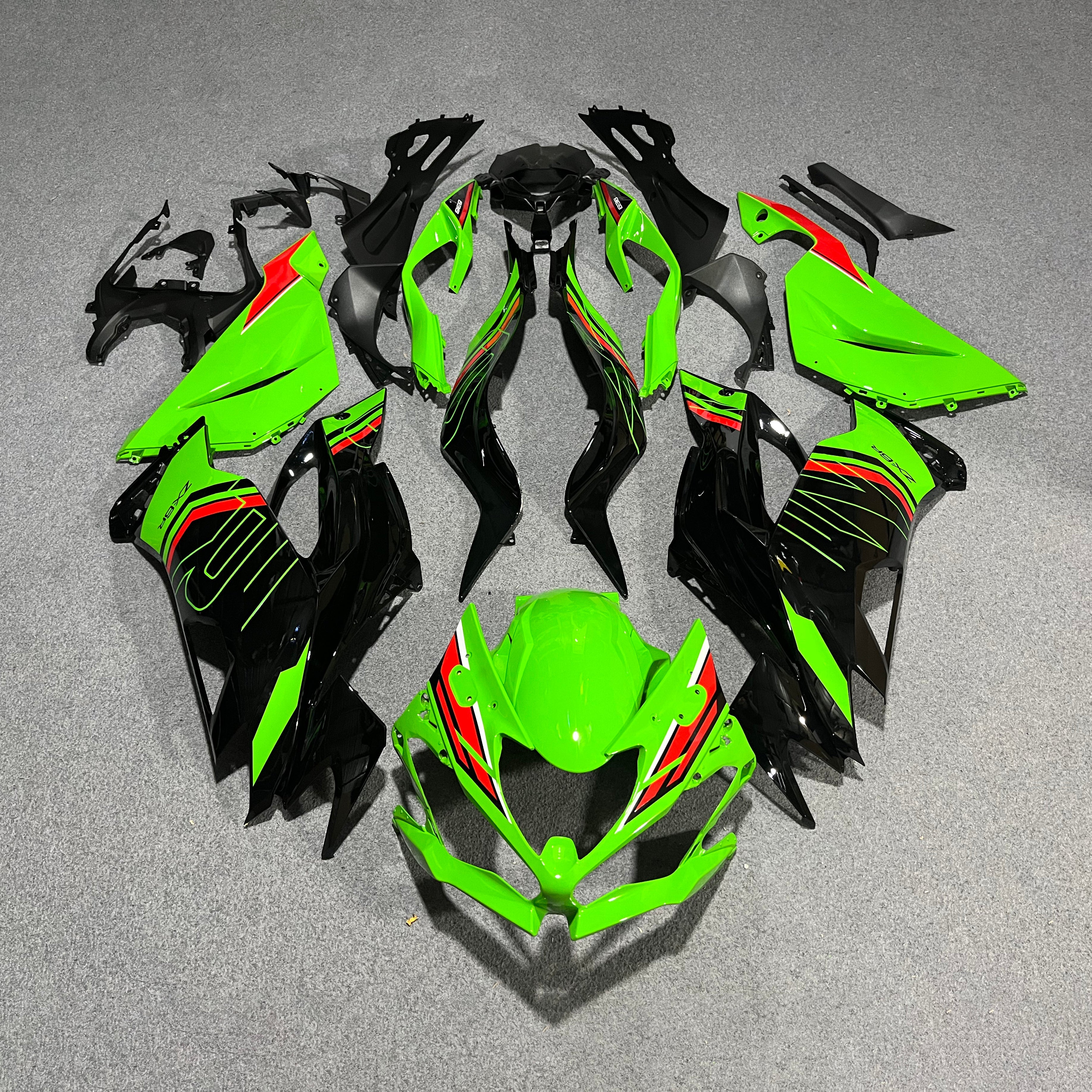 Ninja ZX6R 636 2019-2023 Sportbike Plastics Track Edition | NiceFairings - main product image