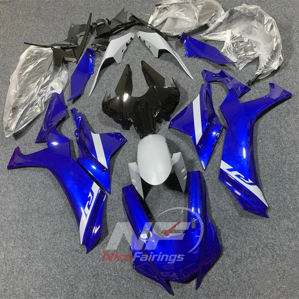 For Yamaha YZFR1 RN65 2020-2025 Blue Silver Black Fairings Kit | NiceFairings - main product image
