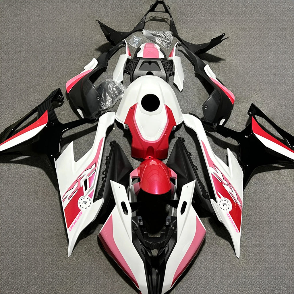 For BMW S1000RR 2019-2022 Silver Black Custom Painted ABS Body Kit With Tank Cover | NiceFairings - main product image
