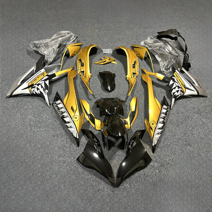 For BMW S1000RR 2019-2022 100% Fit Injection Full Fairings Kit, Painted ABS Motorcycle Plastics Golden | NiceFairings