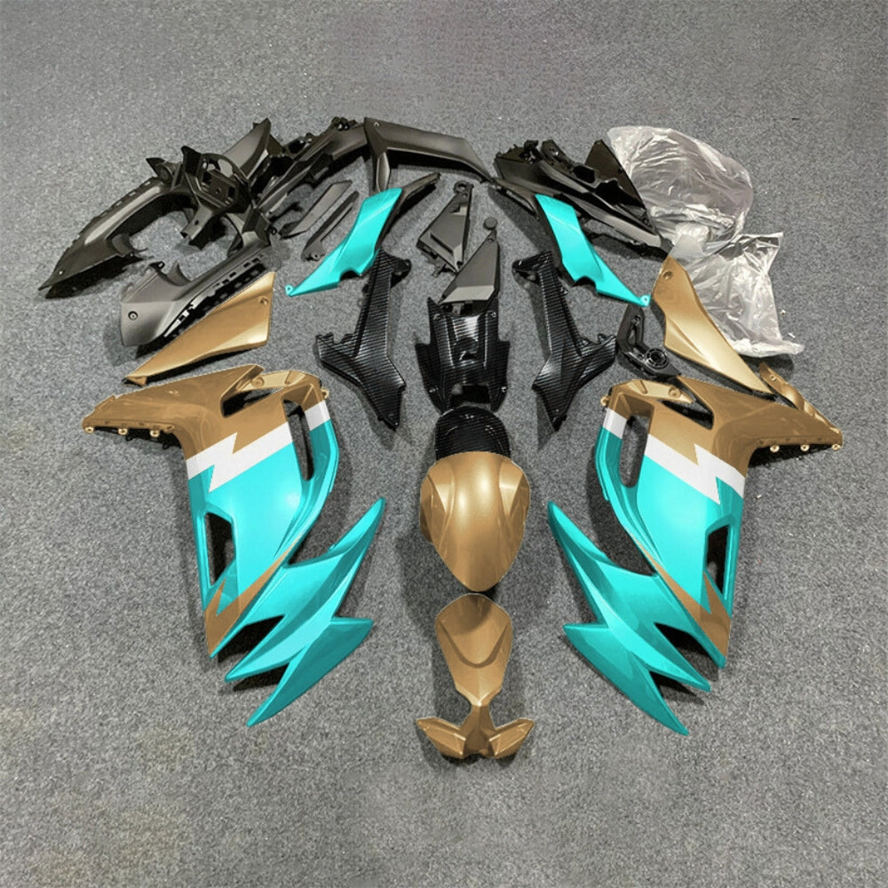 For KAWASAKI Ninja 650 ER-6F 2020-2026 Green Black Injection Molded Fairing Kit Bodywork Set | NiceFairings - main product image